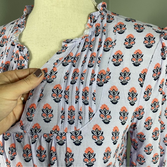 Matilda Jane || Floral Long Sleeve Blouse Size XS - Picture 3 of 8